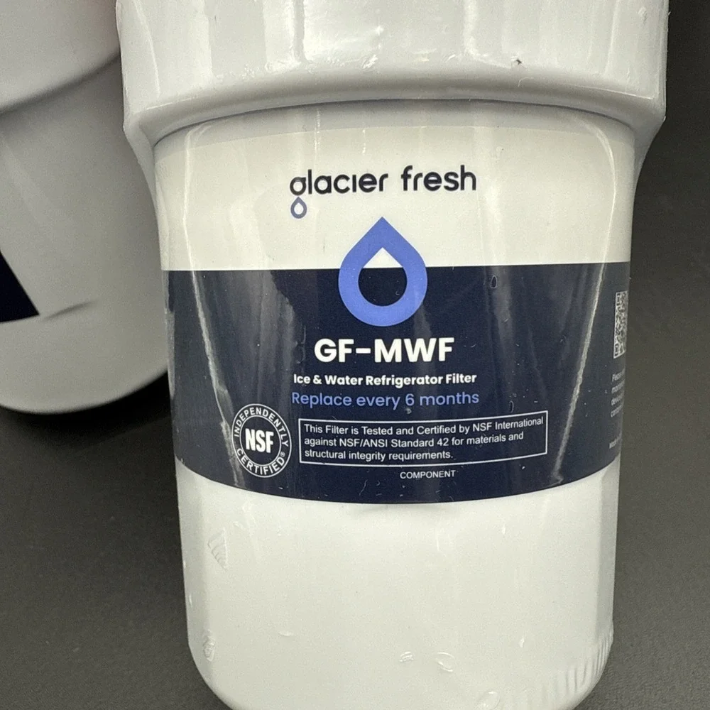 2 Glacier Fresh Filters GF-MWF for GE Refrigerator Water Filter‎ -See Pictures-